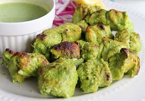 Pirates Chicken Haryali Kabab (5Pcs)(GF)